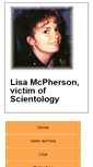 Mobile Screenshot of lisamcpherson.org
